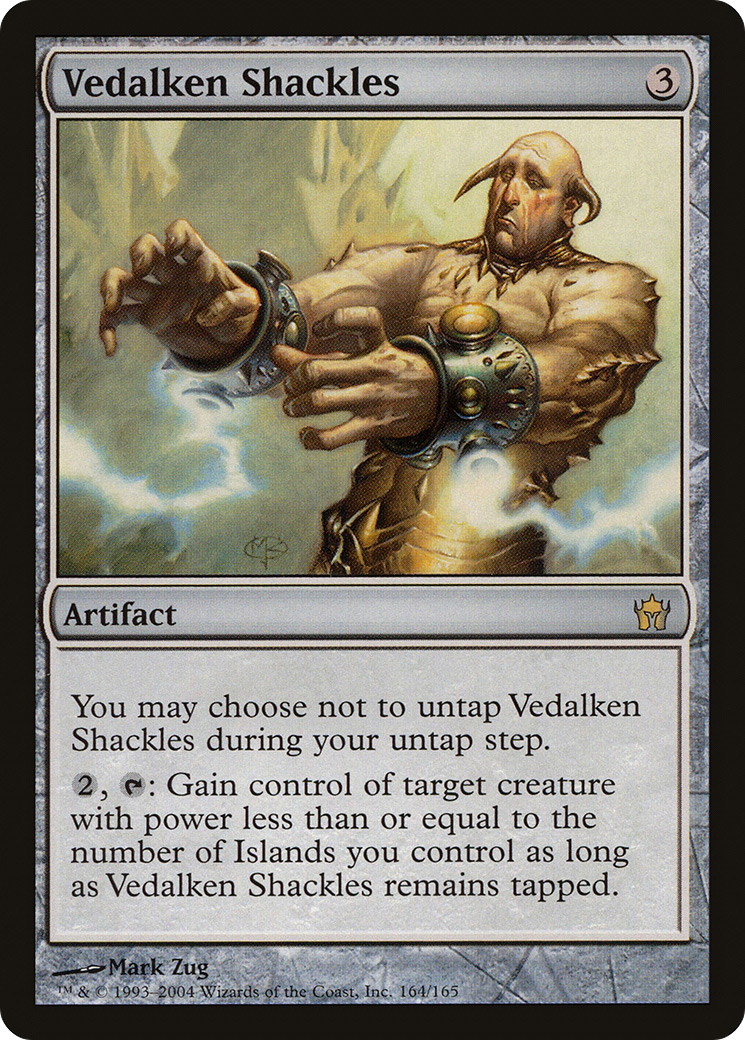 Vedalken Shackles [Fifth Dawn] Foil