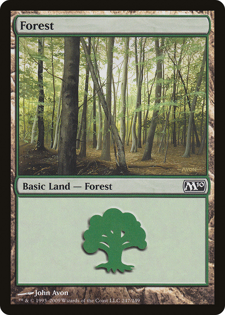 Forest (247) [Magic 2010] Foil