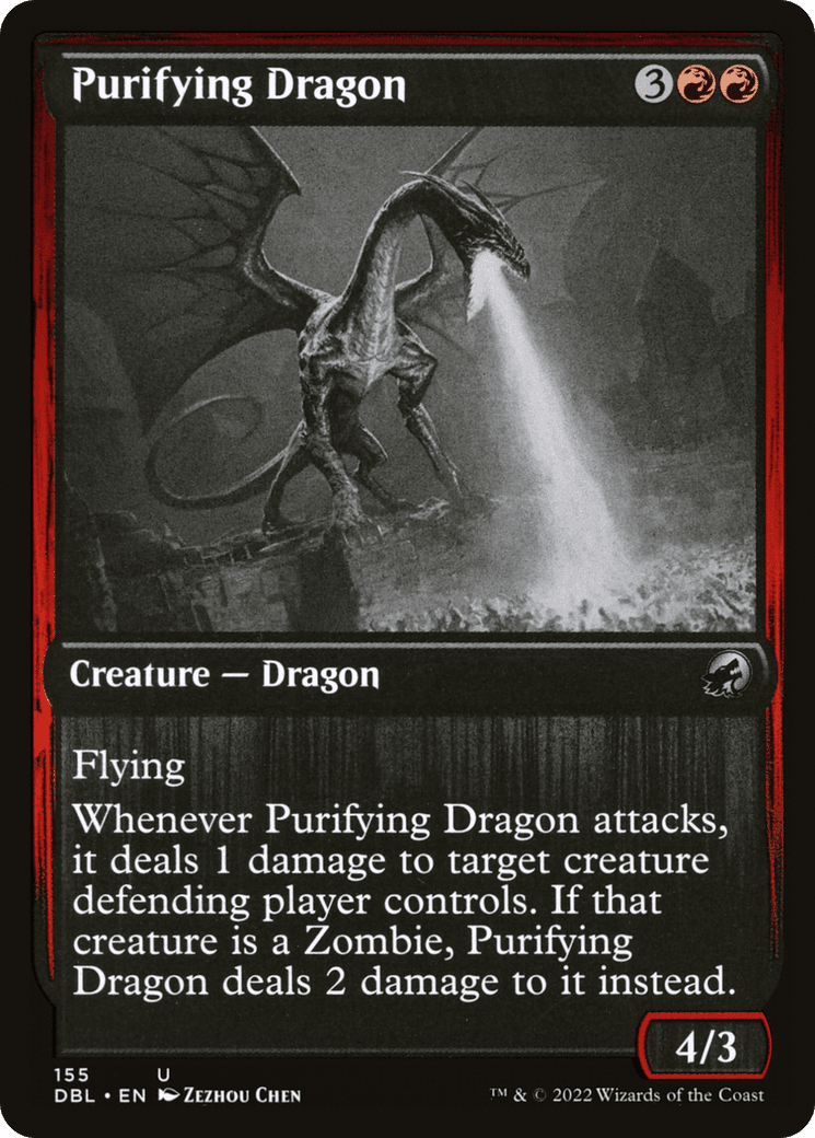 Purifying Dragon [Innistrad: Double Feature] Foil