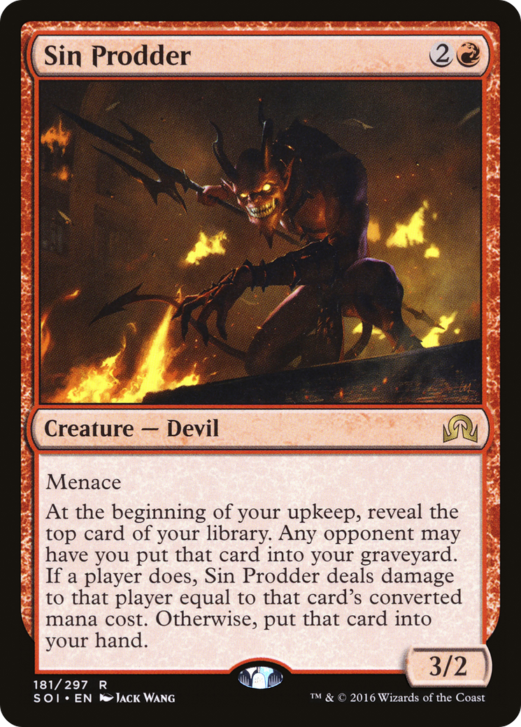 Sin Prodder [Shadows over Innistrad] Foil