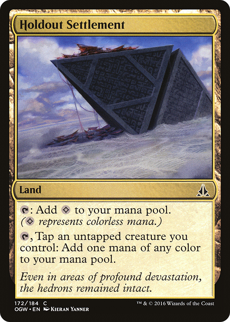Holdout Settlement [Oath of the Gatewatch] Foil