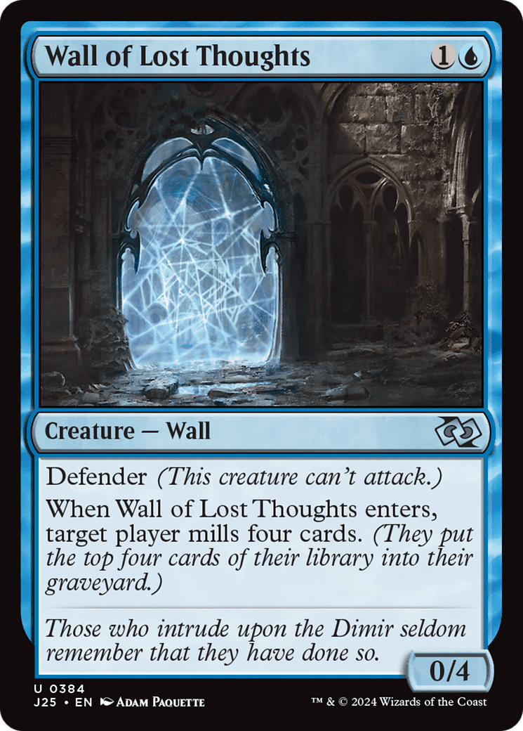 Wall of Lost Thoughts (J25-384) - Foundations Jumpstart