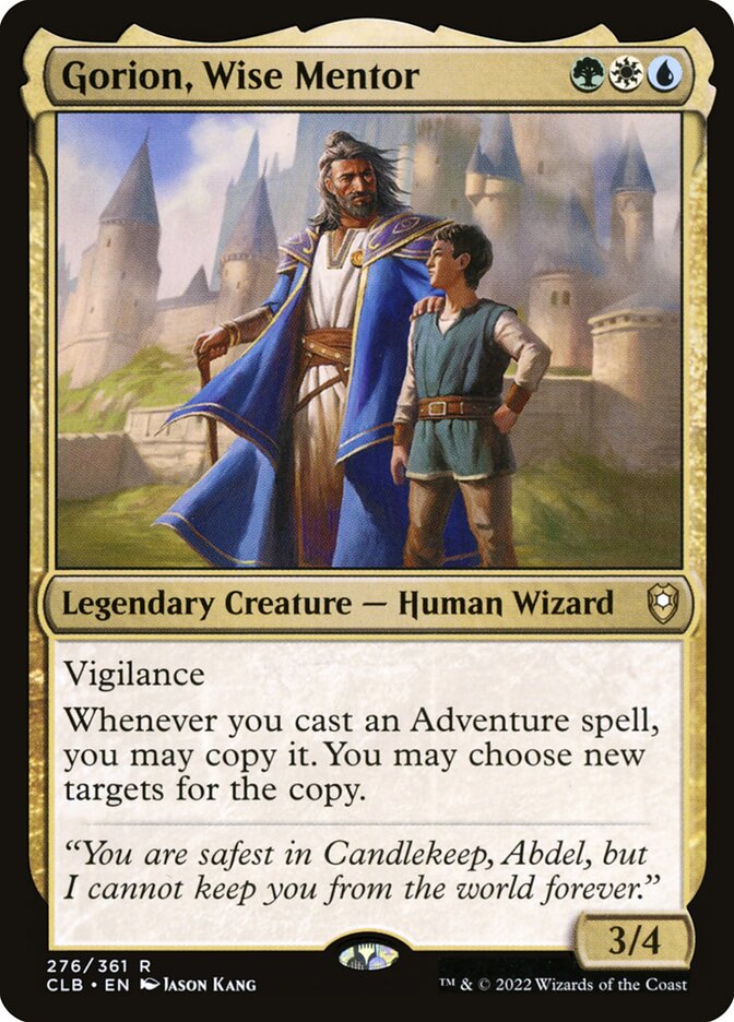 Gorion, Wise Mentor 276 (Commander Legends: Battle for Baldur's Gate)  - Foil