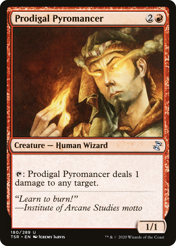 Prodigal Pyromancer [Time Spiral Remastered] Foil