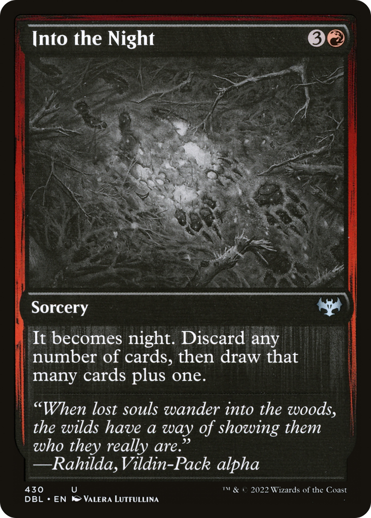 Into the Night [Innistrad: Double Feature] Foil