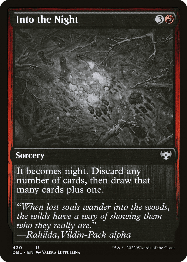 Into the Night [Innistrad: Double Feature] Foil