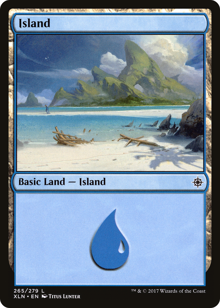Island (265) [Ixalan] Foil