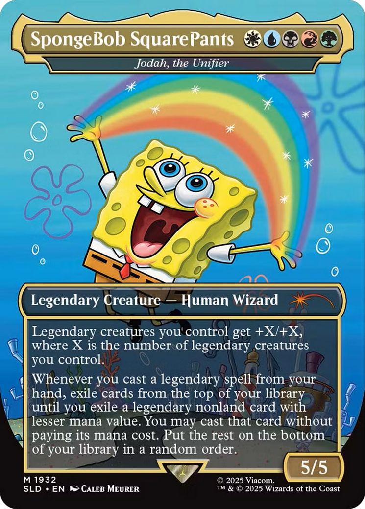 SpongeBob SquarePants - Jodah, the Unifier (1932) [Secret Lair Drop Series]  Foil