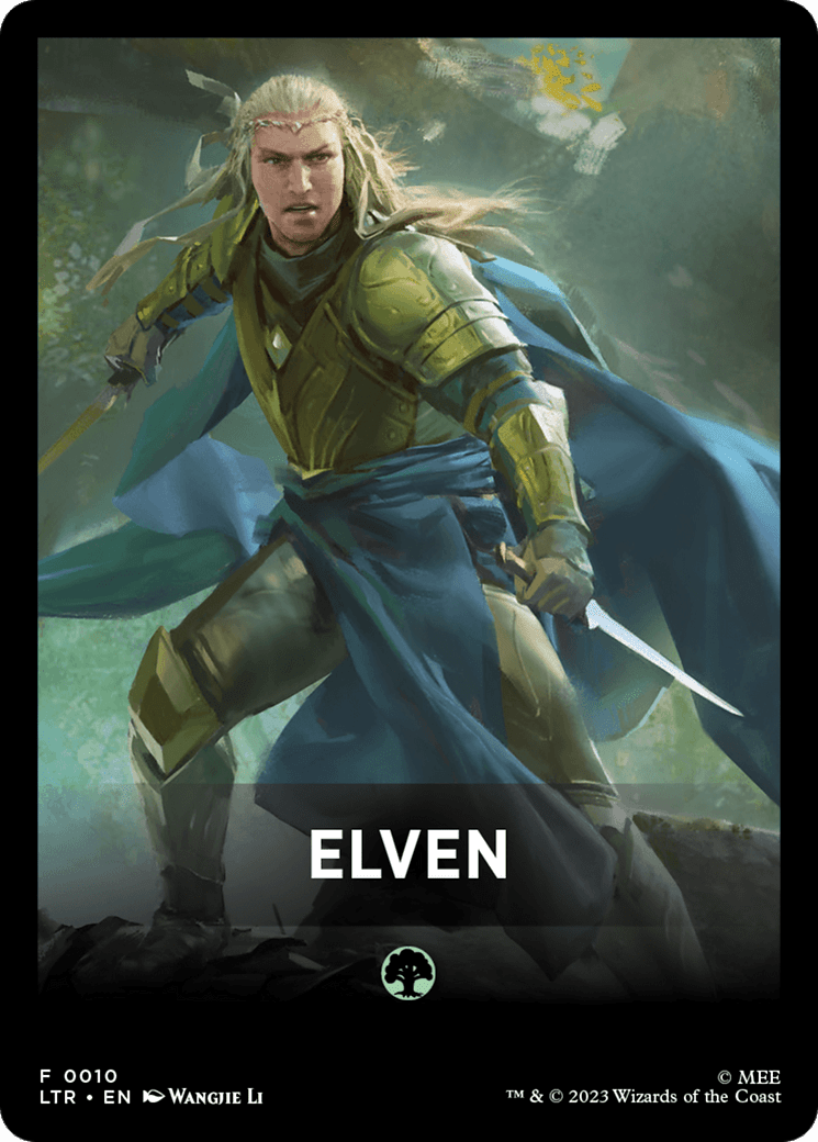 Elven (FLTR-010) - Tales of Middle-earth Front Cards