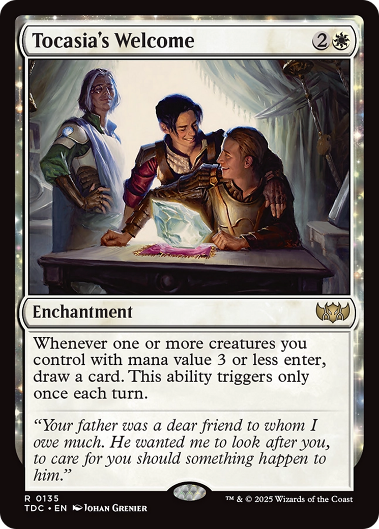 Tocasia's Welcome (135) [Commander: Tarkir: Dragonstorm]