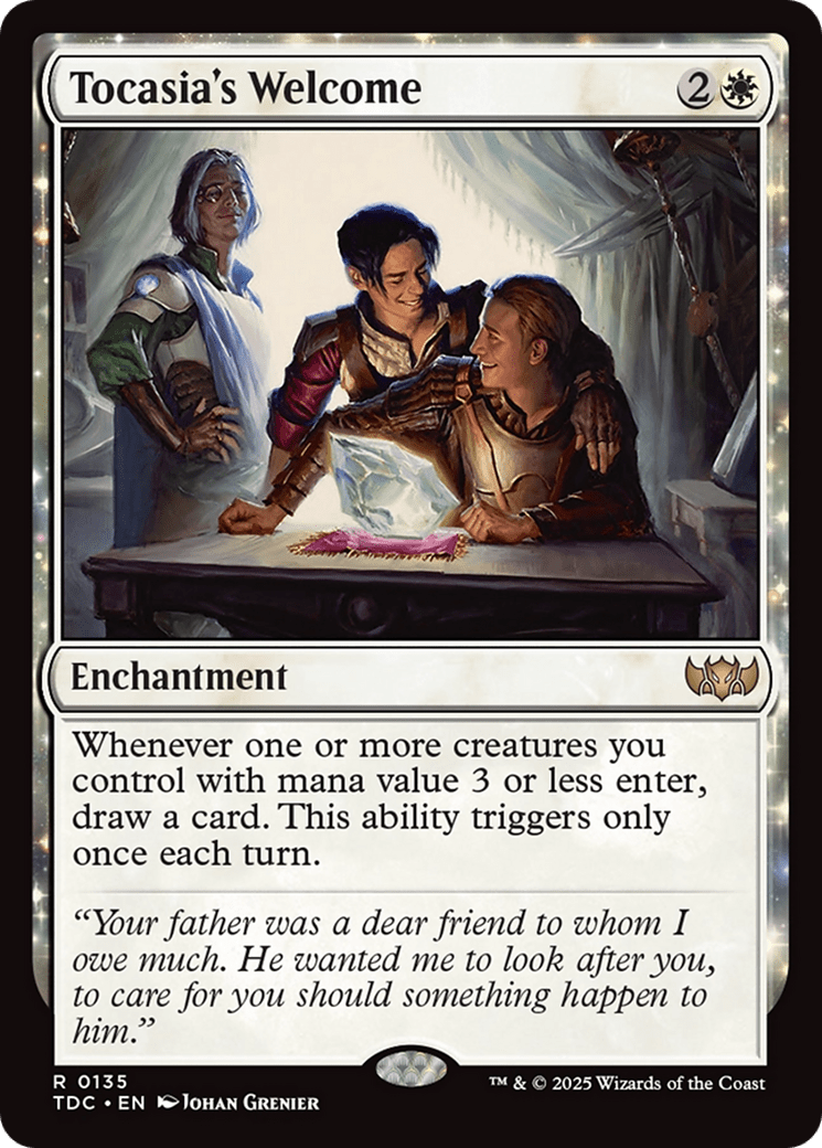 Tocasia's Welcome (135) [Commander: Tarkir: Dragonstorm]