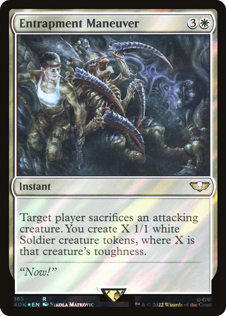 Entrapment Maneuver (Surge Foil) [Warhammer 40,000]
