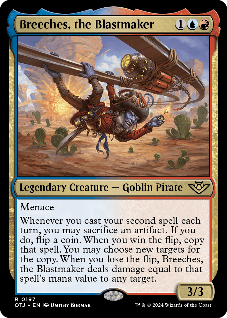 Breeches, the Blastmaker [Outlaws of Thunder Junction] Foil