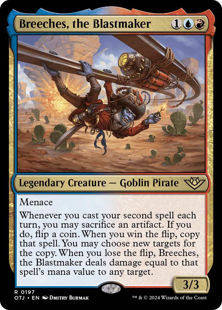 Breeches, the Blastmaker [Outlaws of Thunder Junction] Foil
