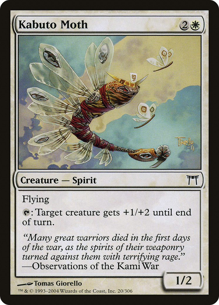 Kabuto Moth [Champions of Kamigawa] Foil
