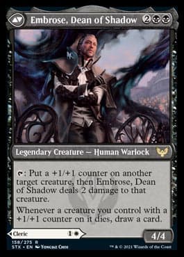 Shaile, Dean of Radiance // Embrose, Dean of Shadow [Strixhaven: School of Mages] Foil