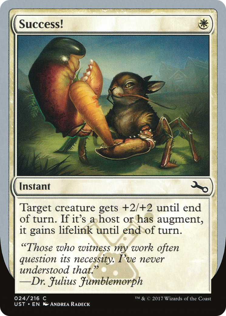 Success! [Unstable] Foil