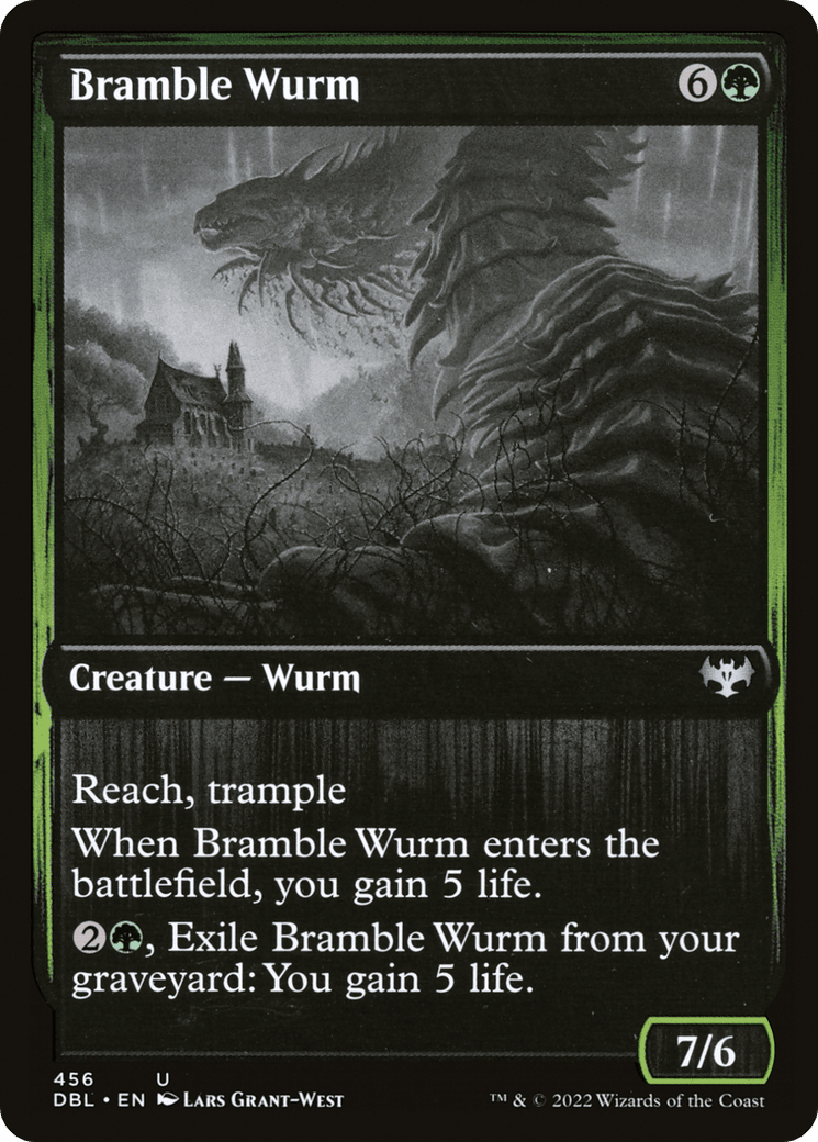 Bramble Wurm [Innistrad: Double Feature] Foil
