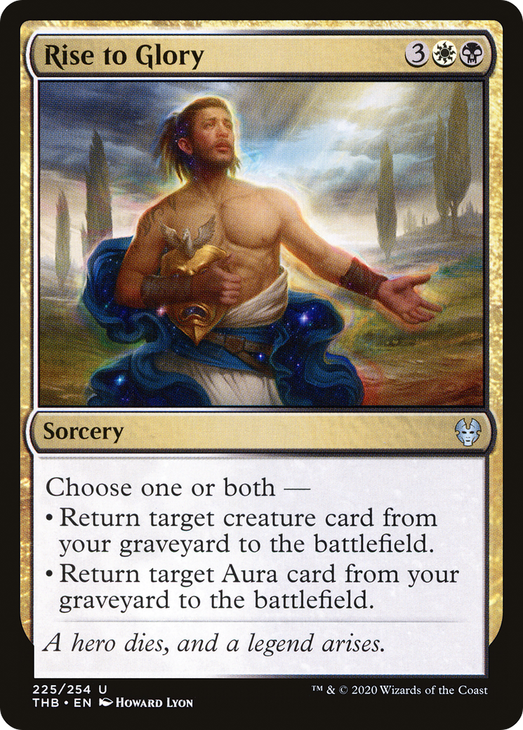 Rise to Glory [Theros Beyond Death] Foil