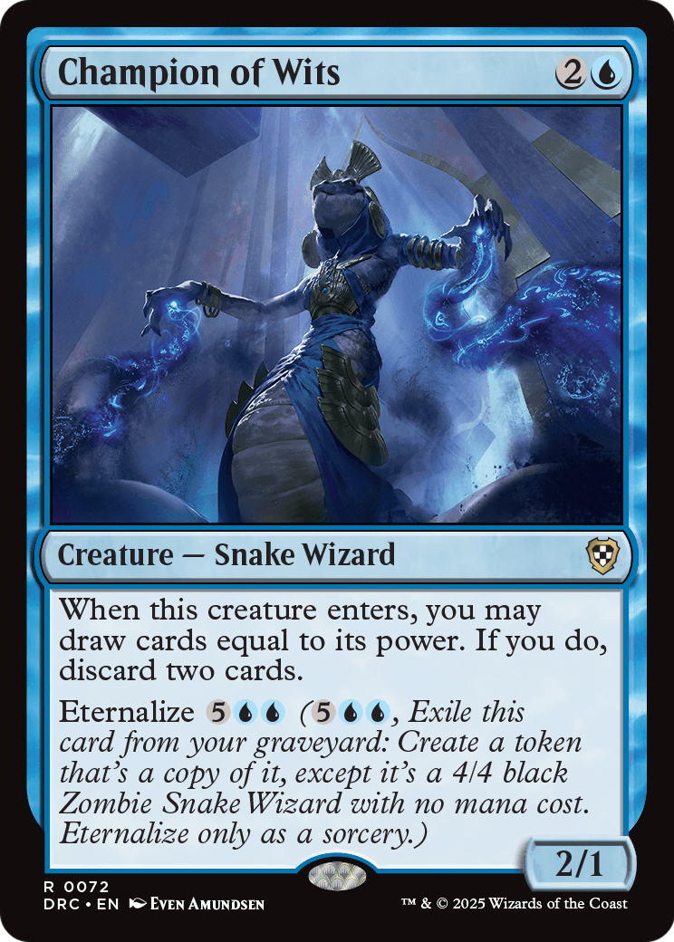 Champion of Wits (-072) [Commander: Aetherdrift]