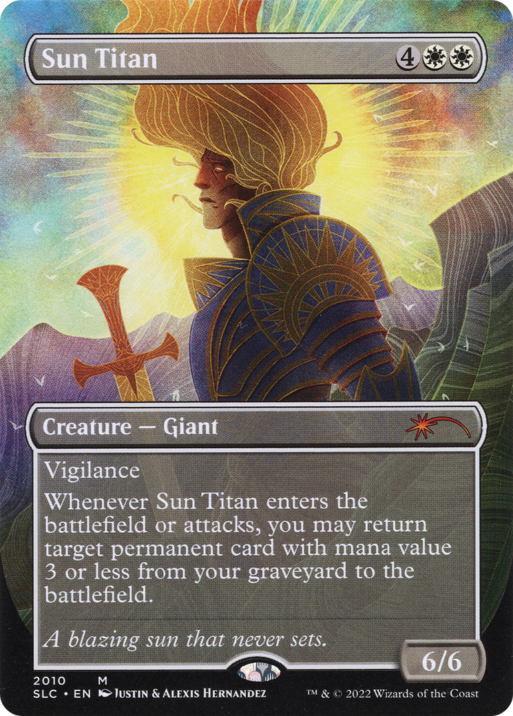 Sun Titan (Borderless) [Secret Lair 30th Anniversary Countdown Kit] Foil