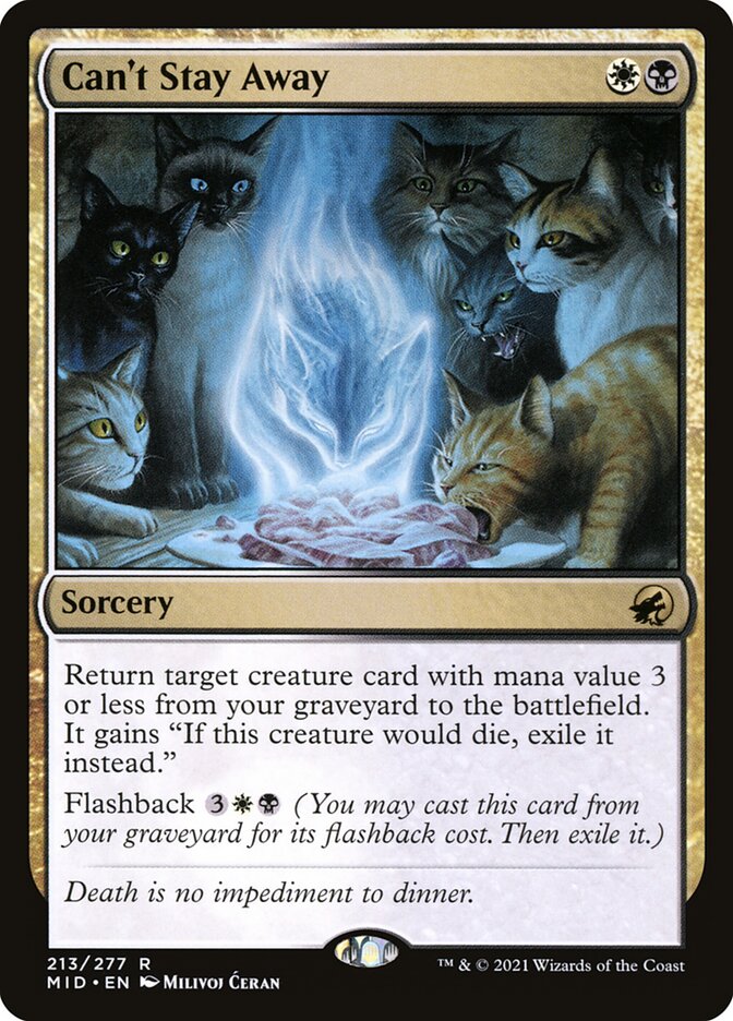 Can't Stay Away 213/277 (Innistrad: Midnight Hunt) 