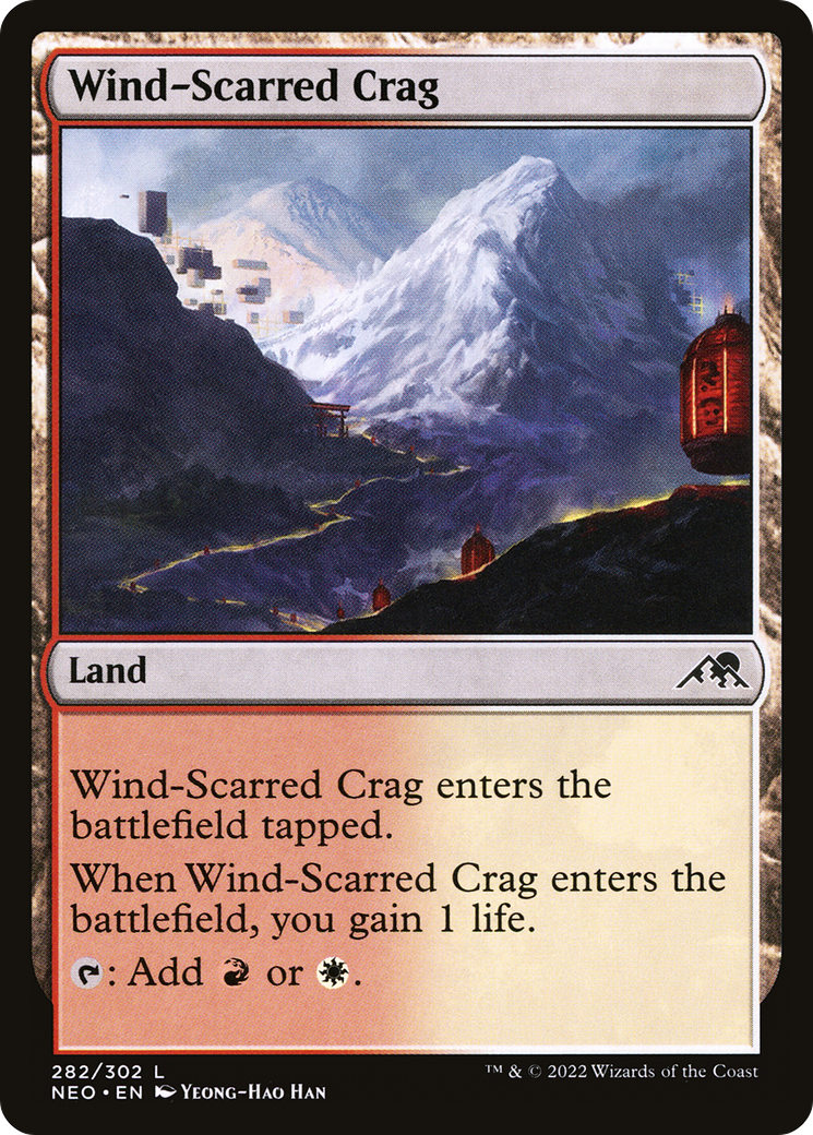 Wind-Scarred Crag [Kamigawa: Neon Dynasty]