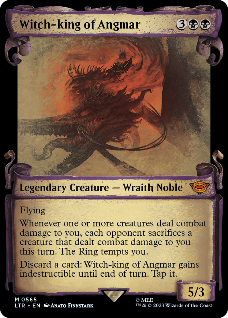 Witch-king of Angmar [The Lord of the Rings: Tales of Middle-Earth Showcase Scrolls] Foil