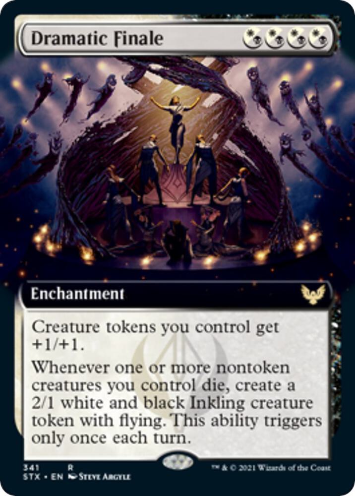 Dramatic Finale Extended Art 341 (Strixhaven: School of Mages) 
