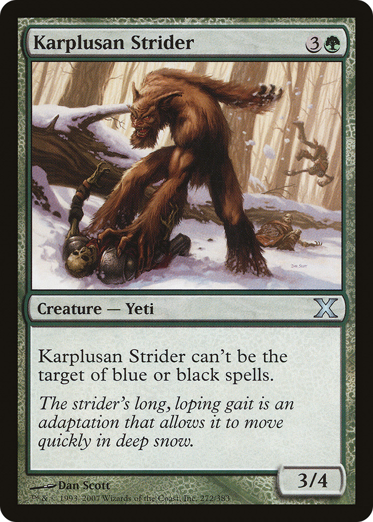 Karplusan Strider [Tenth Edition] Foil