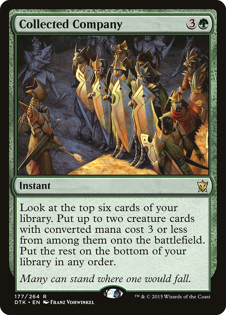 Collected Company [Dragons of Tarkir] Foil