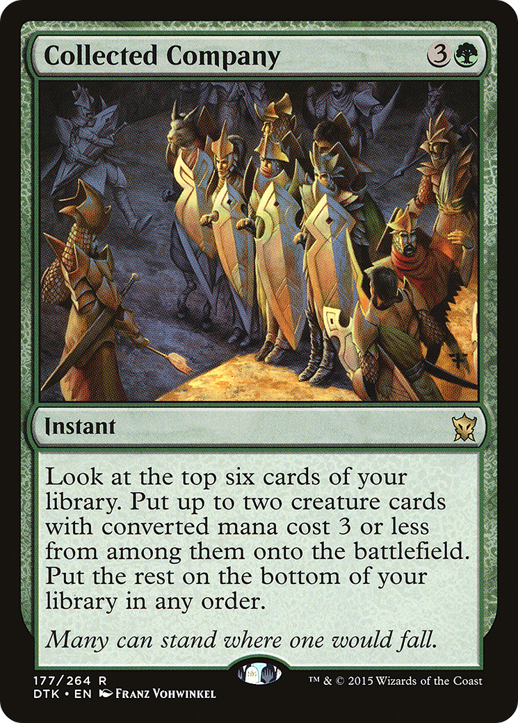 Collected Company [Dragons of Tarkir] Foil
