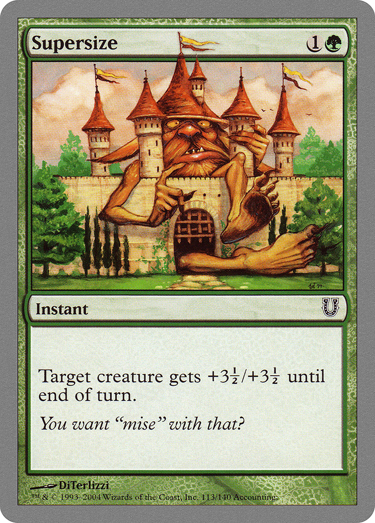 Supersize [Unhinged] Foil