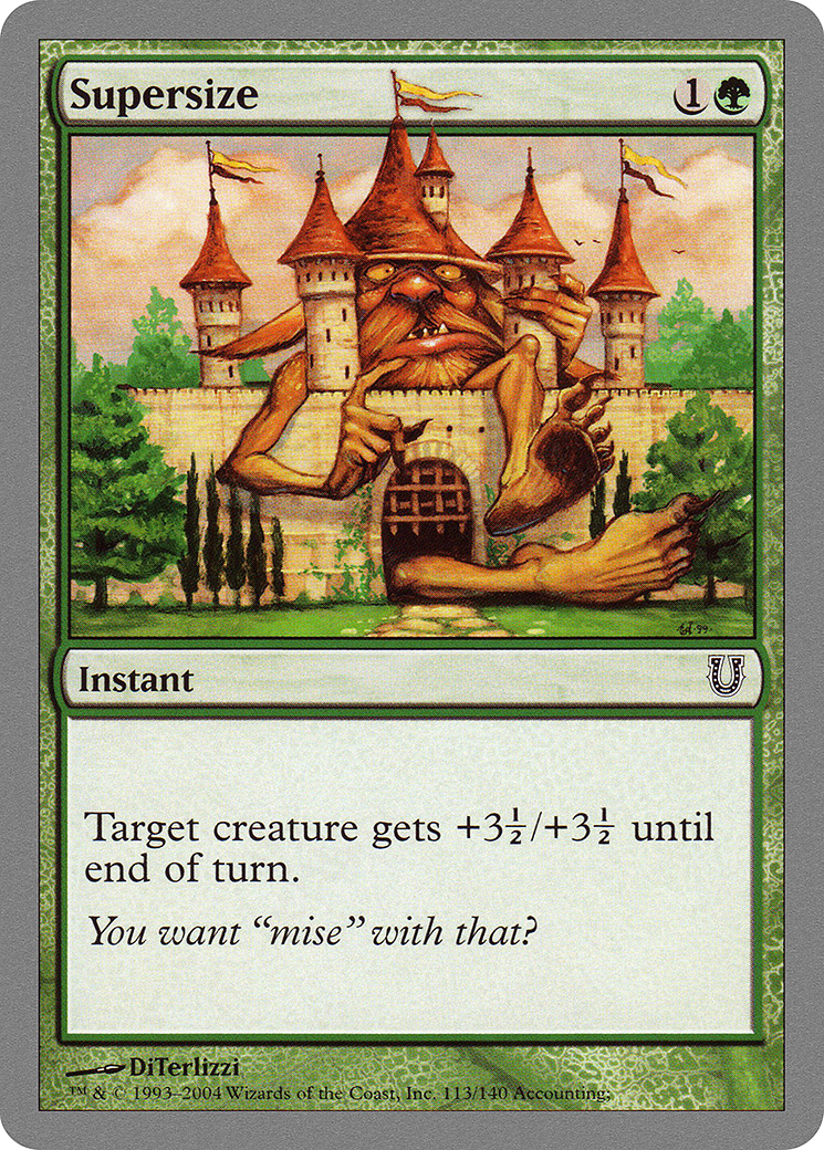 Supersize [Unhinged] Foil