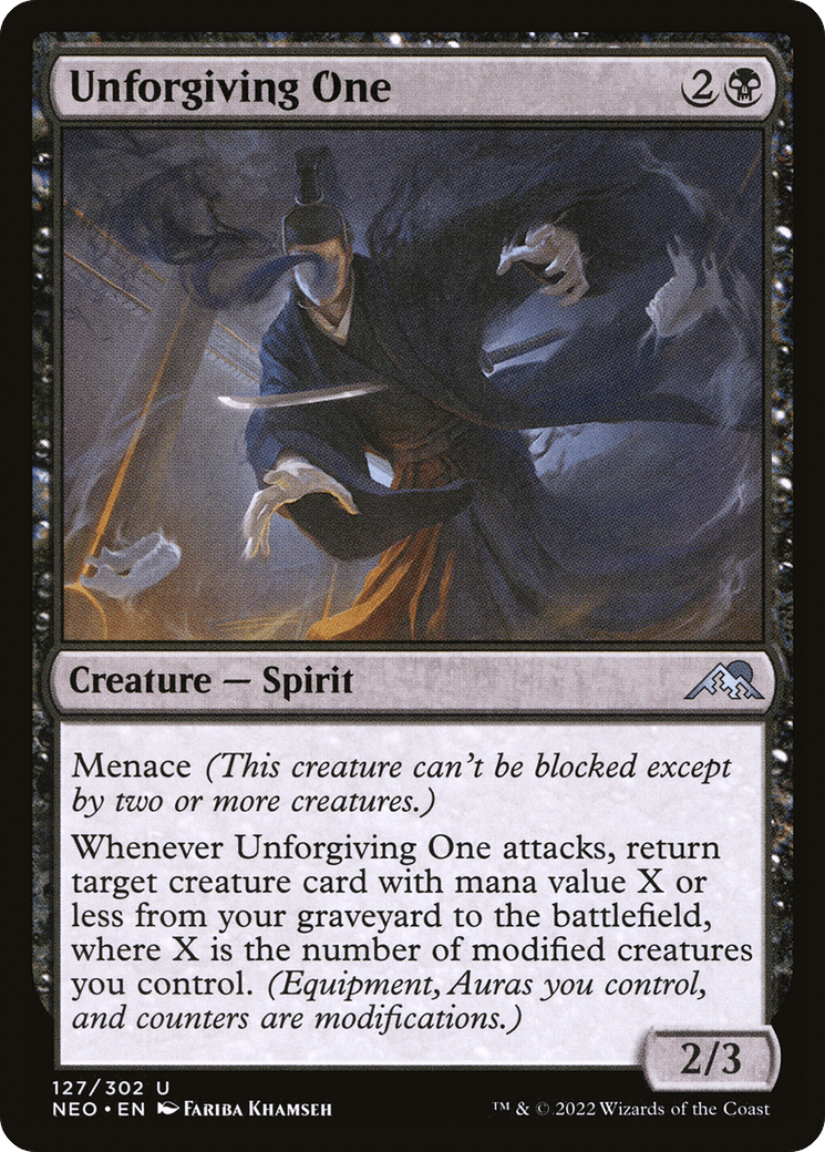 Unforgiving One [Kamigawa: Neon Dynasty] Foil