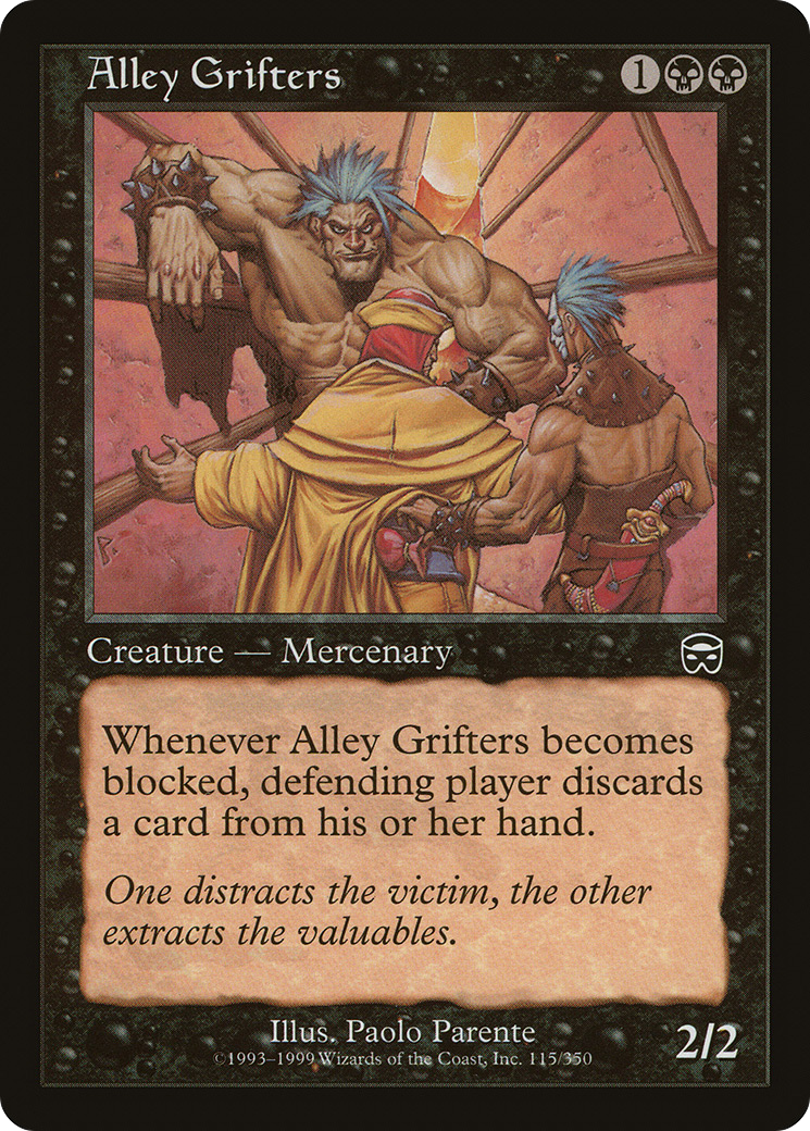 Alley Grifters [Mercadian Masques] Foil
