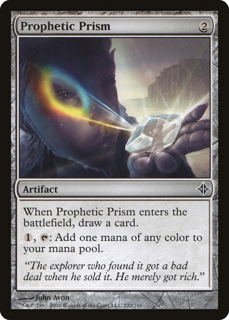 Prophetic Prism [Rise of the Eldrazi] Foil