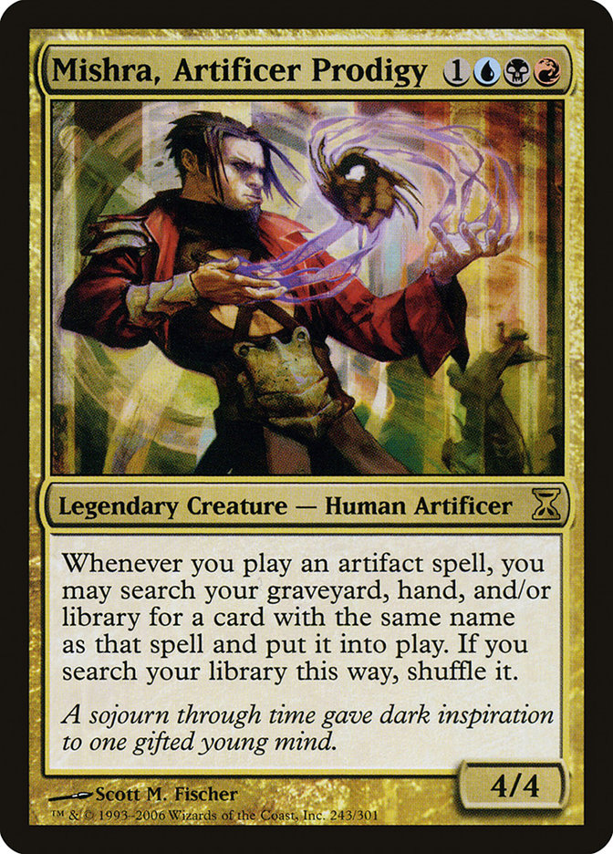 Mishra, Artificer Prodigy 243/301 (Time Spiral) 