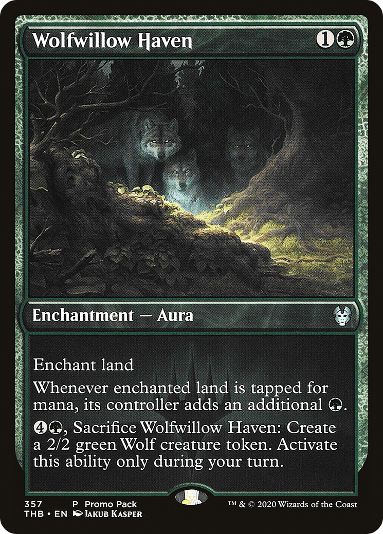 Wolfwillow Haven (Promo Pack) [Theros Beyond Death Promos] Foil