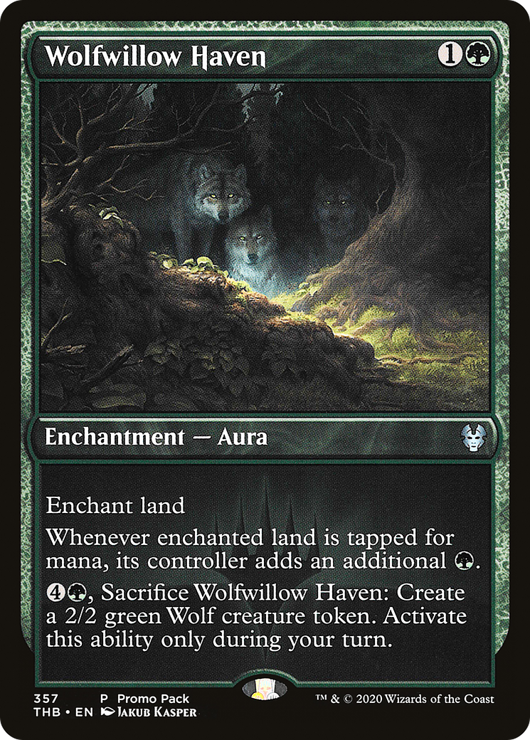 Wolfwillow Haven (Promo Pack) [Theros Beyond Death Promos] Foil