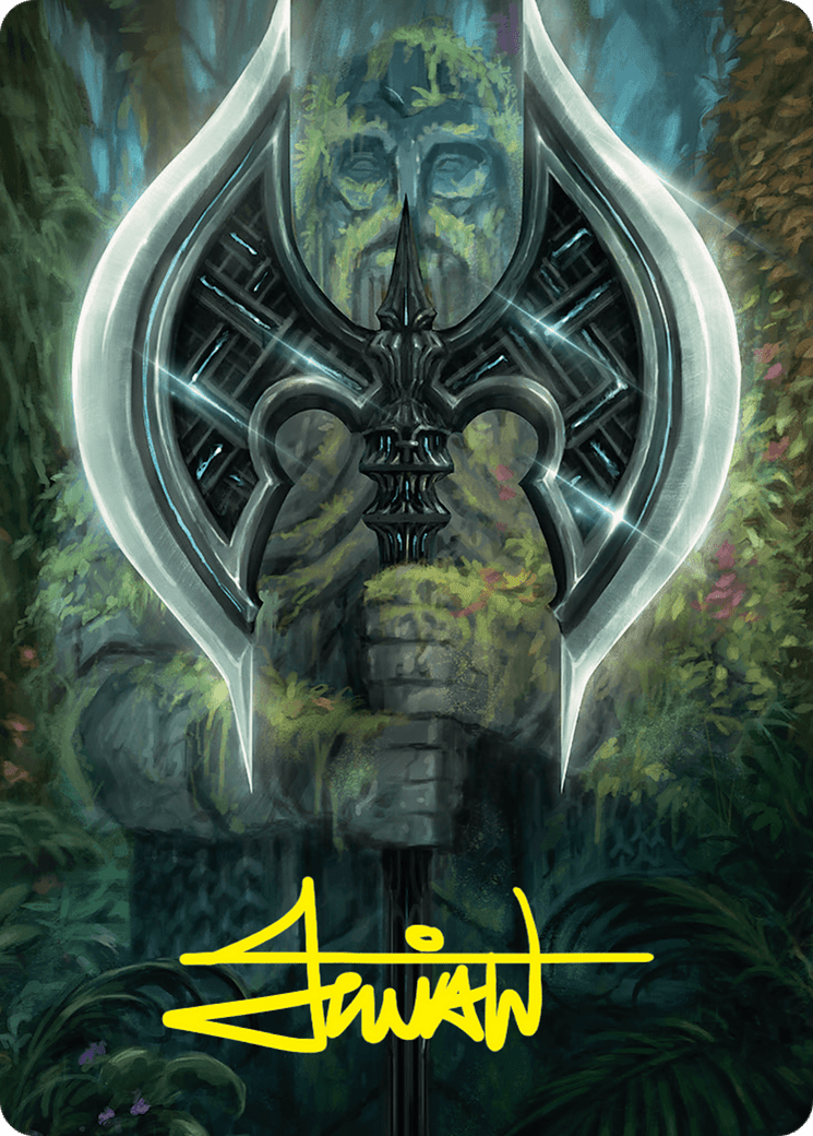 Leyline Axe // Leyline Axe (AFDN-049) - Foundations Art Series (Borderless)