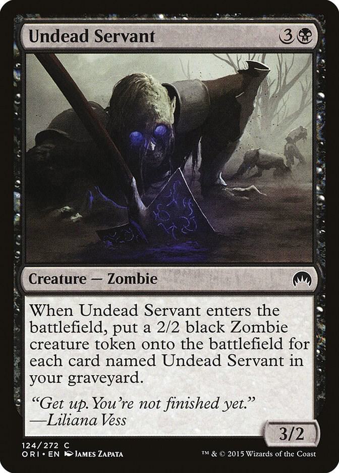Undead Servant 124/272 (Magic Origins) 