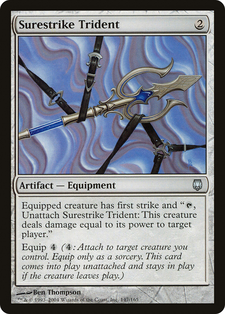 Surestrike Trident [Darksteel] Foil