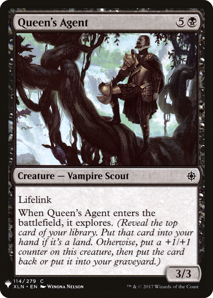 Queen's Agent |  (XLN-114) [The List]
