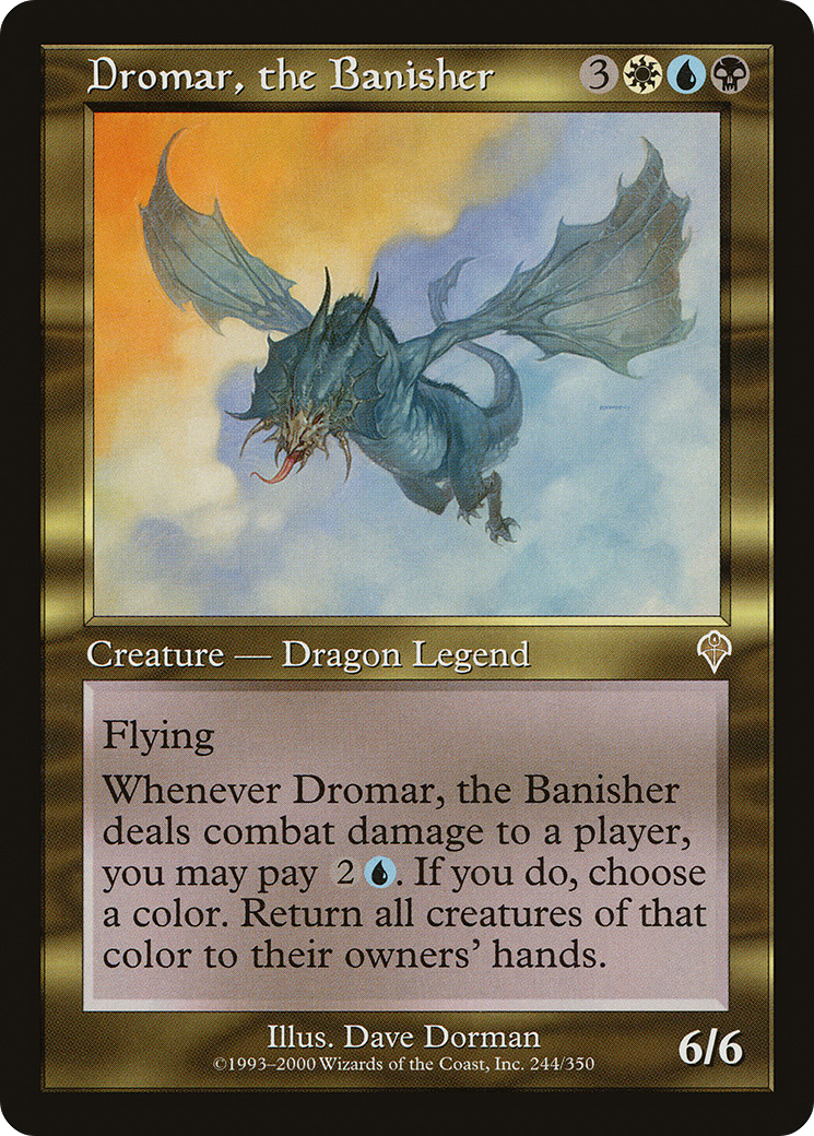 Dromar, the Banisher [Invasion] Foil