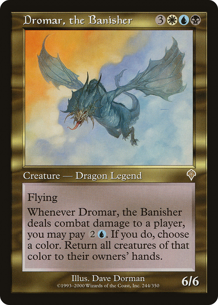 Dromar, the Banisher [Invasion] Foil