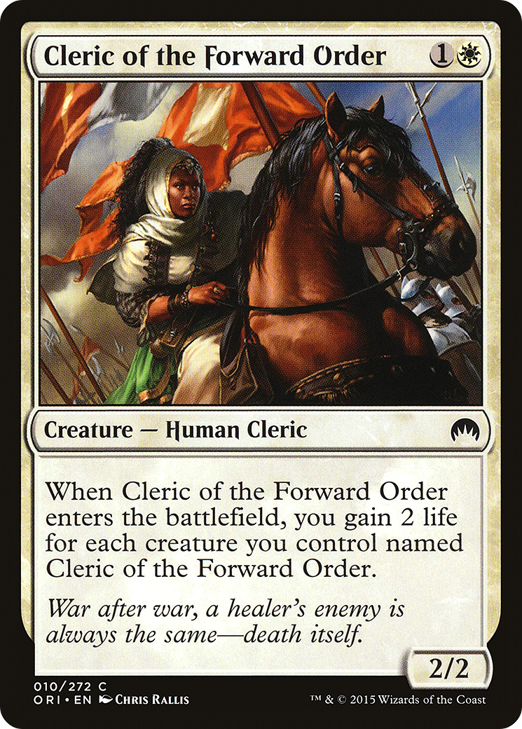 Cleric of the Forward Order [Magic Origins] Foil