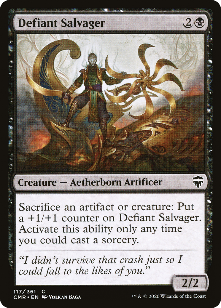 Defiant Salvager [Commander Legends] Foil