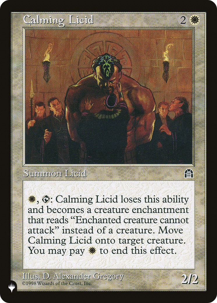Calming Licid |  (STH-2) [The List]