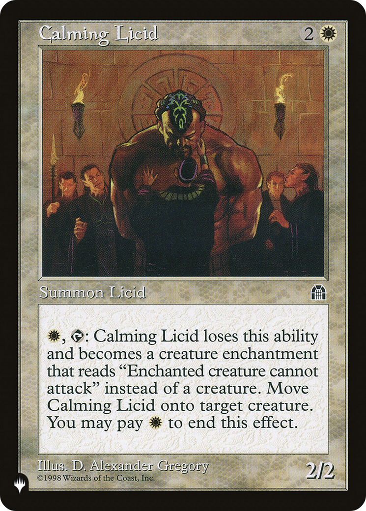 Calming Licid |  (STH-2) [The List]